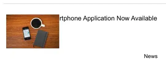 Incorrect title label alignment