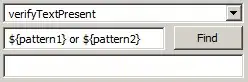 My question - How do I get the whole numbers circled in red to be selected as well?