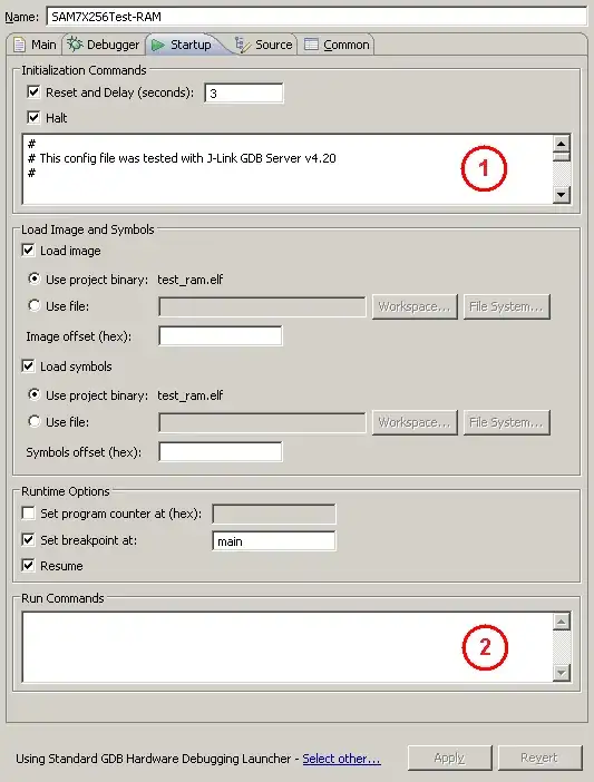 "Push" button in the header area
