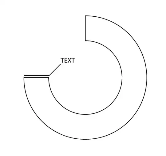Screen shot of menu selections