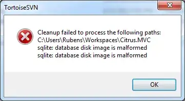 Cleanup failed to process the following paths