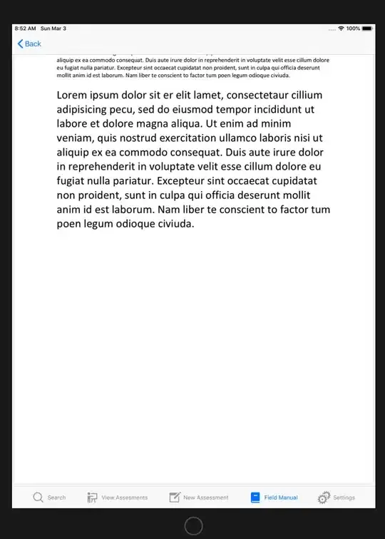 Simulator Screen Shot Link