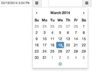 Default DateTimePicker without FLAT UI design css