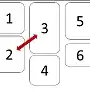 top-to-bottom newspaper style layout