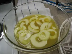 Pretreating Apples for Drying