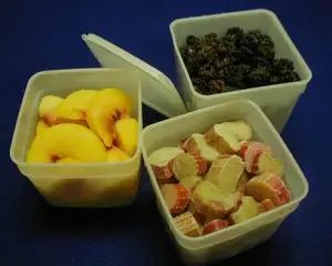Frozen Fruits in Rigid Containers