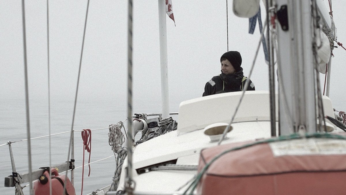 rekka steering pino in a foggy world on the pacific ocean