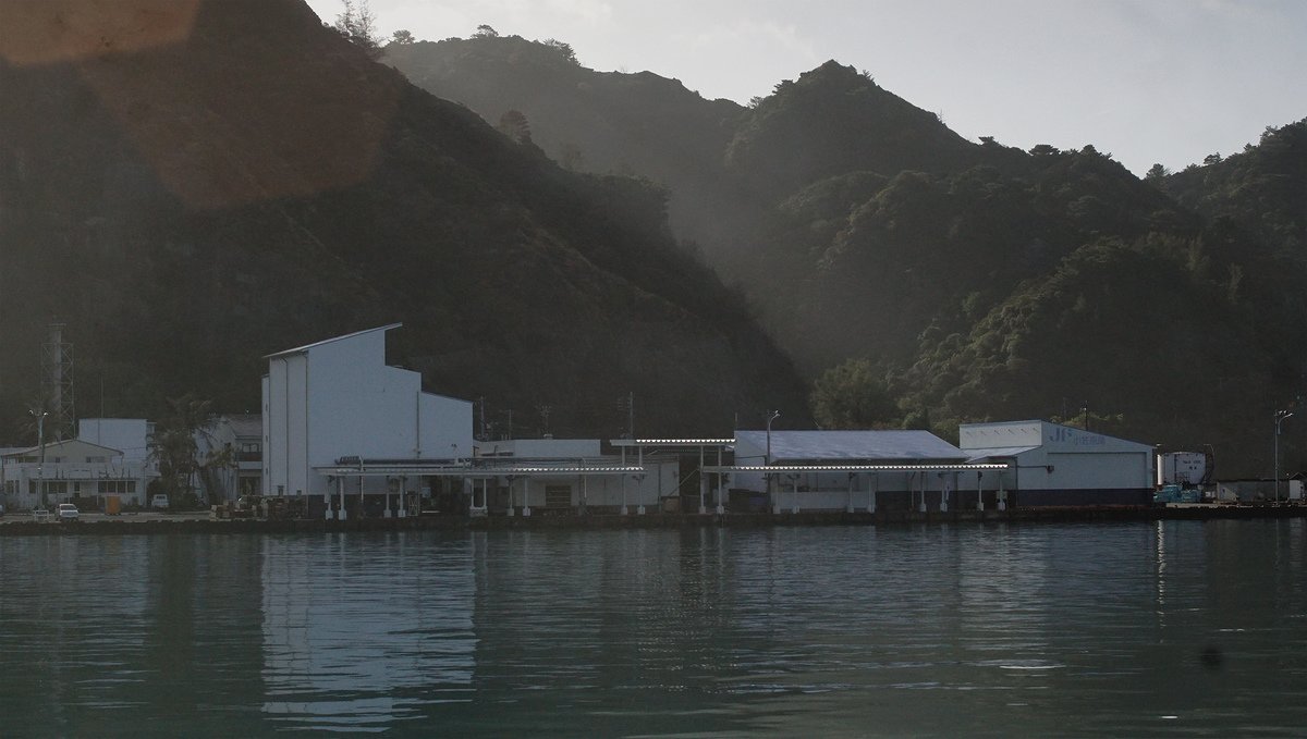 building in fishing harbor for diesel