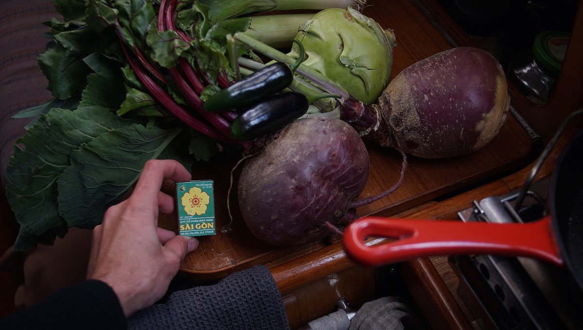 a giant beet from the farmers market