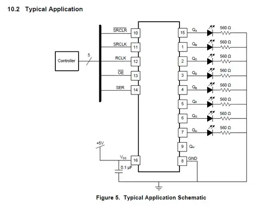Typical Application schematic TI datasheet