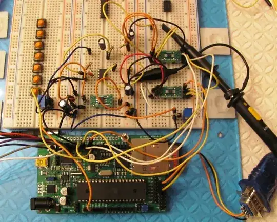 Layed out on breadboard before going to PCB