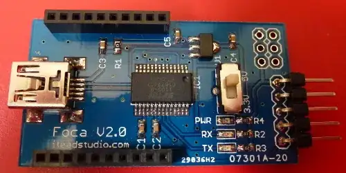 FTDI board front