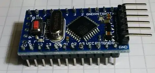 Different Arduino Pro Mini layout