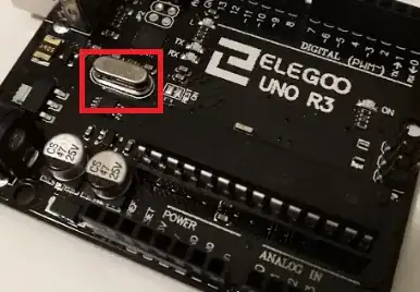 16MHz crystal on UNO