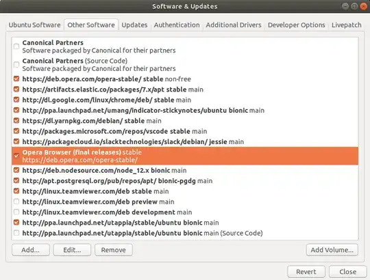Screenshot of the solution