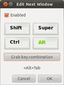 Edit Next Window Dialog