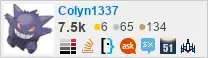 profile for Colyn1337 on Stack Exchange, a network of free, community-driven Q&A sites