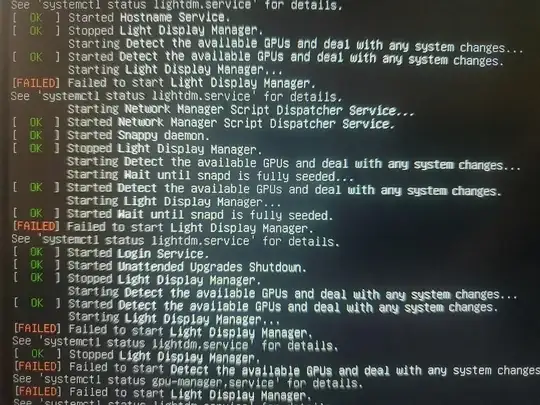 loop: Failed to start Light Display Manager.