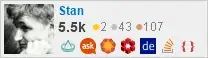profile for Stan on Stack Exchange, a network of free, community-driven Q&A sites