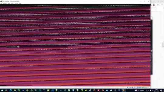 screen corruption after updating grub cmdline
