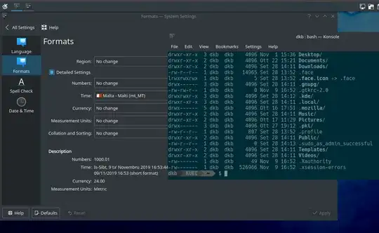 Time format setting for Malta
