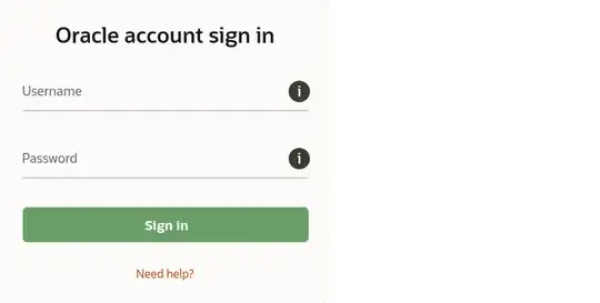 Oracle Account sign in