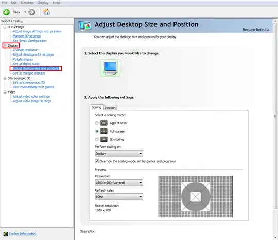 Nvidia Control Panel