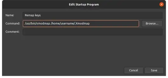 Name can be anything, command as given above, comment blank