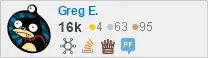 profile for Greg E. on Stack Exchange, a network of free, community-driven Q&A sites profile for Greg E. on Stack Exchange, a network of free, community-driven Q&A sites
