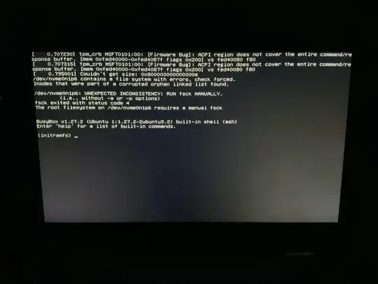 First error
