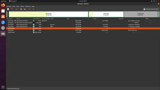 Drive one after install