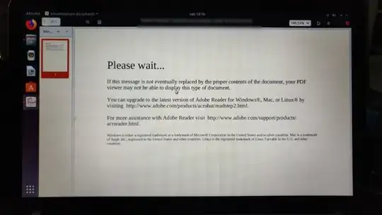 A photo of a computer screen