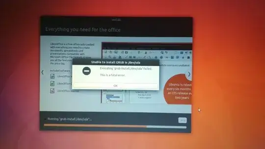 Picture of error.
