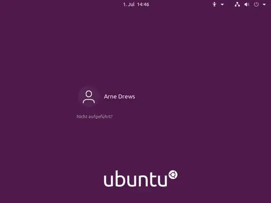 login window