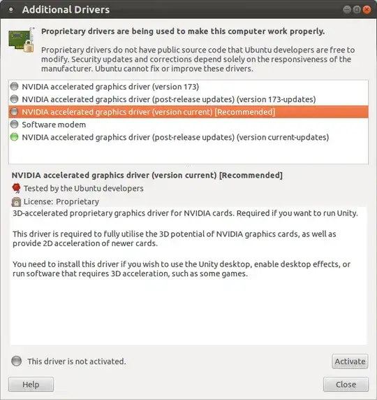 Additional Drivers Screenshot
