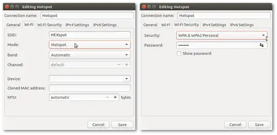 Edit Hotspot Name and Password
