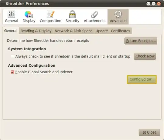 Where to find the Config Editor