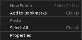 Options grayed out image