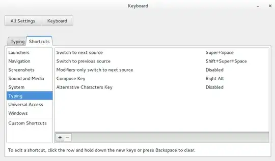 Compose Key setting for gnome