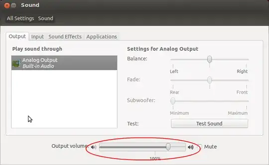 general sound settings