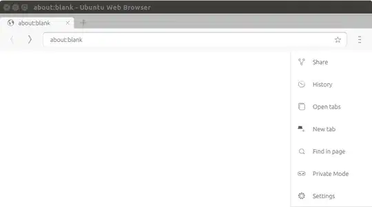 Ubuntu Web Browser with only menu
