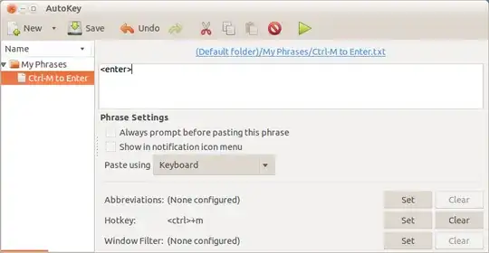 Phrase=Enter, Paste=Keyboard, Hotkey=Ctrl-M