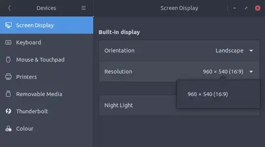 Gnome Settings