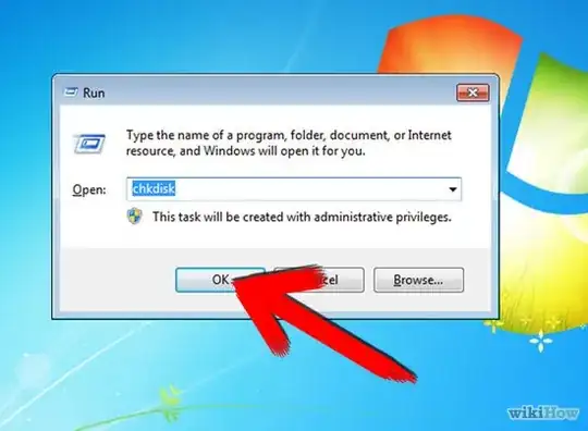 screenshot showing run dialog