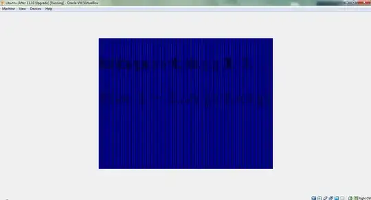huge text in small blue window