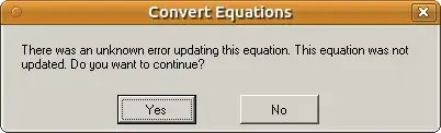 MathType error 2
