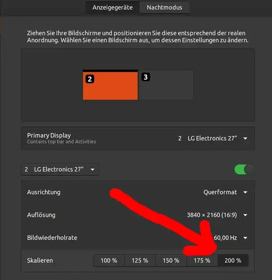 screenshot showing monitors as I want them