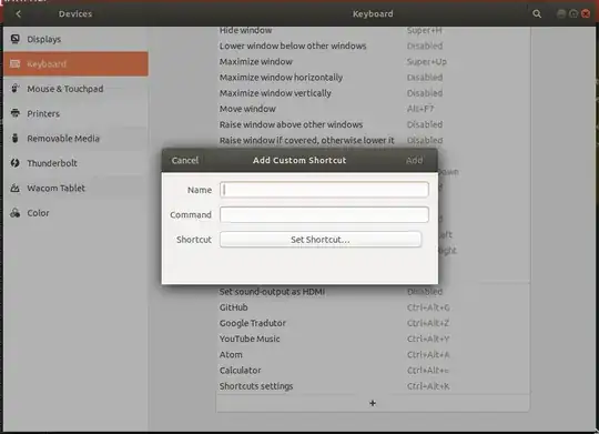 Settings > Devices > Keyboard > Add Custom Shortcut
