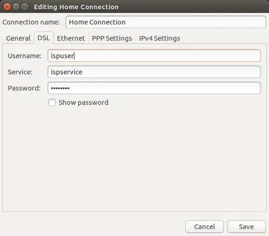 DSL Configuration - DSL Tab