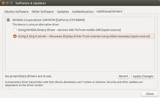 Additional Drivers screenshot